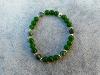 Bracelet jade de chine Agate Mousse