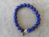Bracelet Lapis lazuli bouddha 10 mm