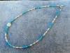 Collier turquoise nacre 